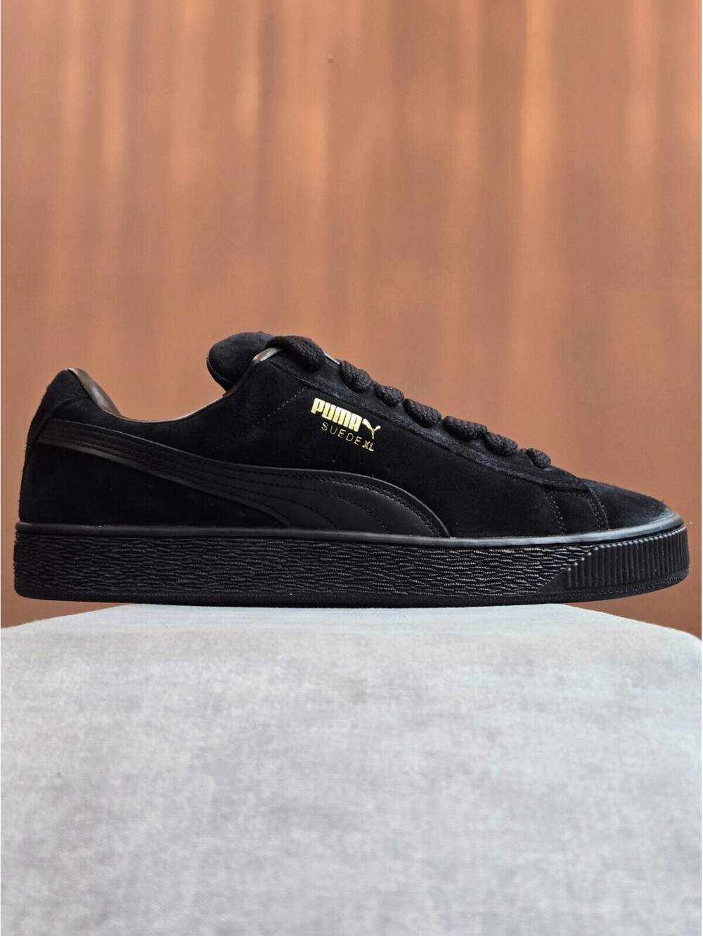 PUMA Suede XL - Black Gold (395205-33) Men's Size 13 BRAND NEW IN BOX